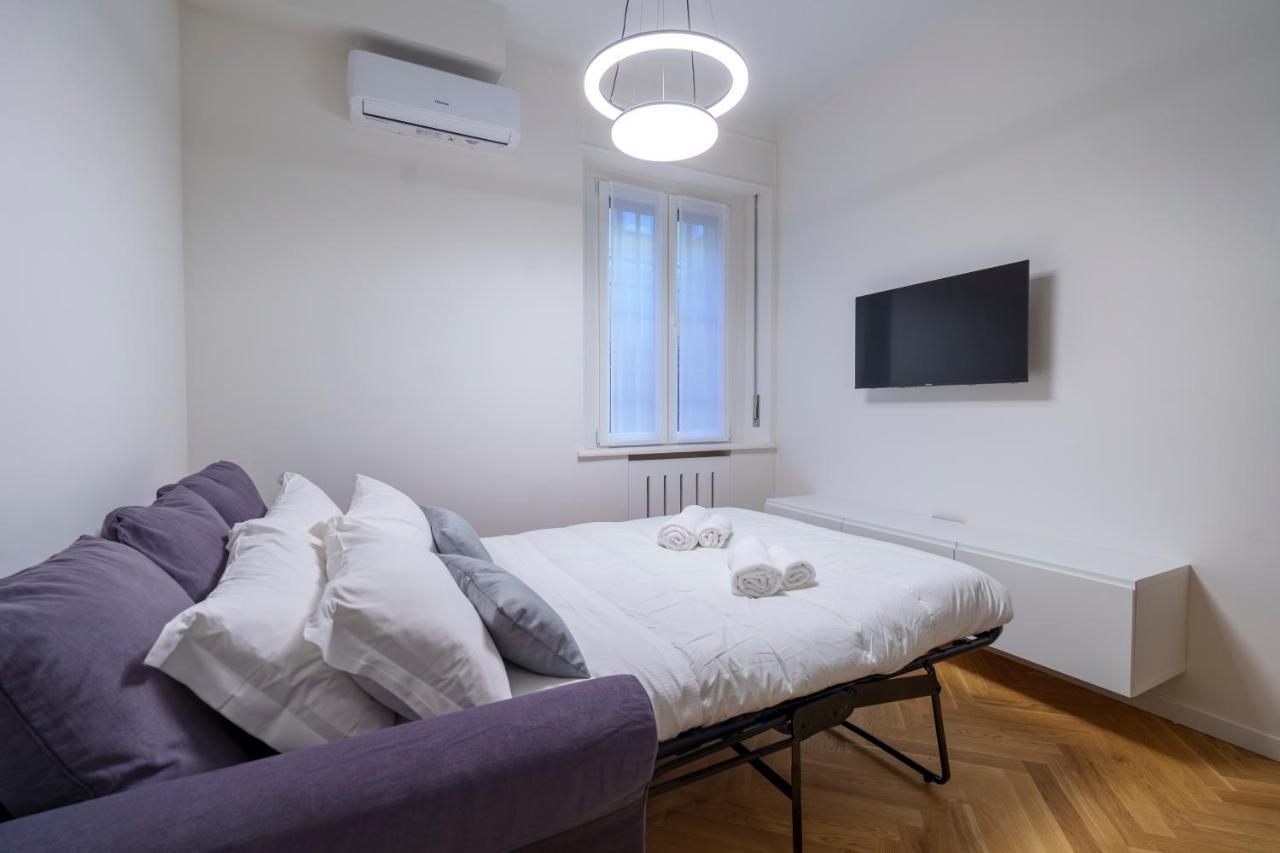 Porta Venezia-Trilocale-Luxury Con Wifi-Neflix Apartment Milan Bagian luar foto